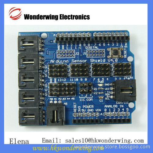 New Sensor Shield V4 Digital Analog Module For Arduino Duemilanove / UNO